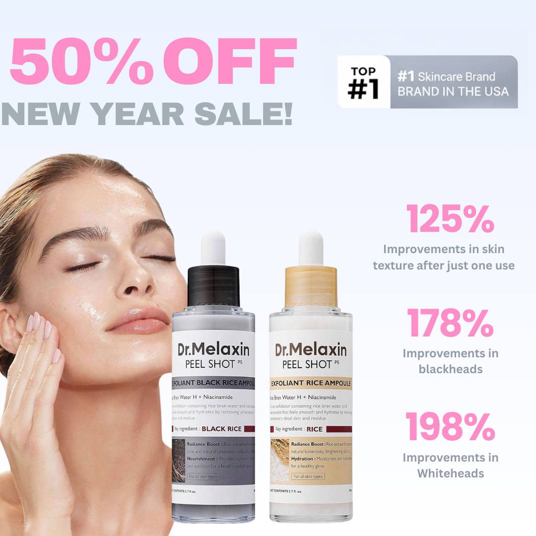 Dr.Melaxin Peel Shot Combo (For black & Whiteheads)